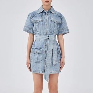 New never worn cmeo oversized denim dress